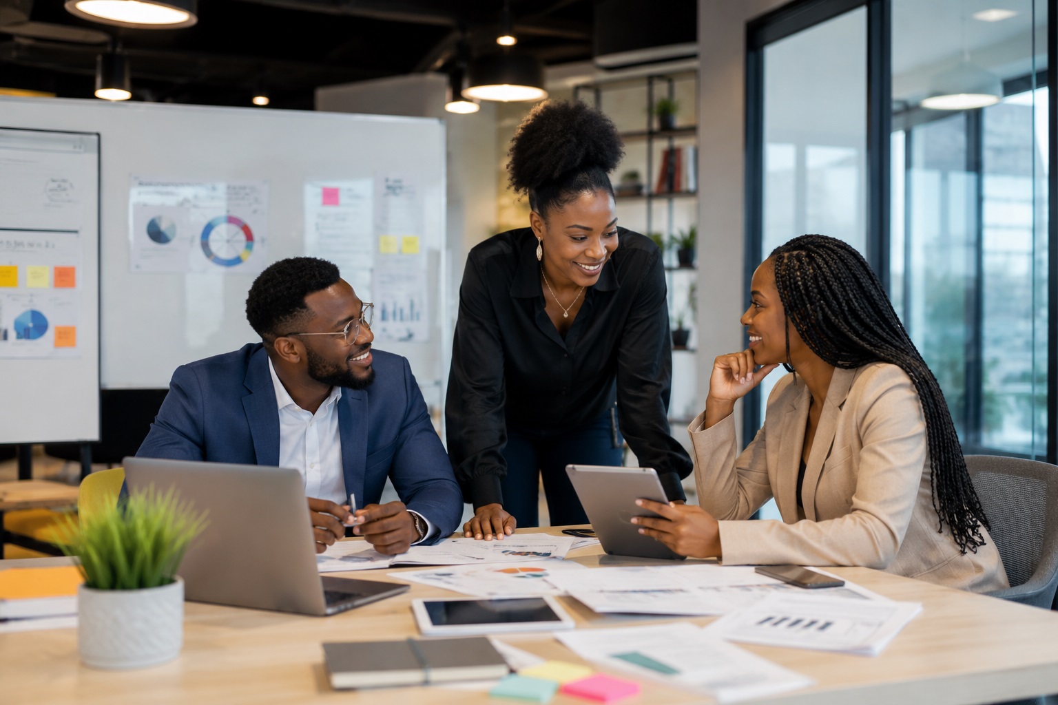 L'équipe Smart Technologies au travail